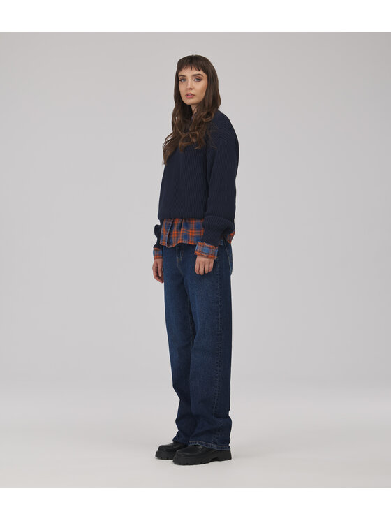 Lee Cooper Lee Cooper Sweter YANA Granatowy