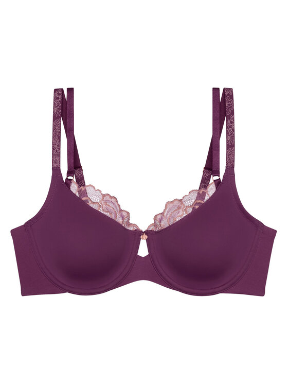 Triumph Triumph Σουτιέν με μπανέλα Wild Gardenia Florale 10224872 Μωβ