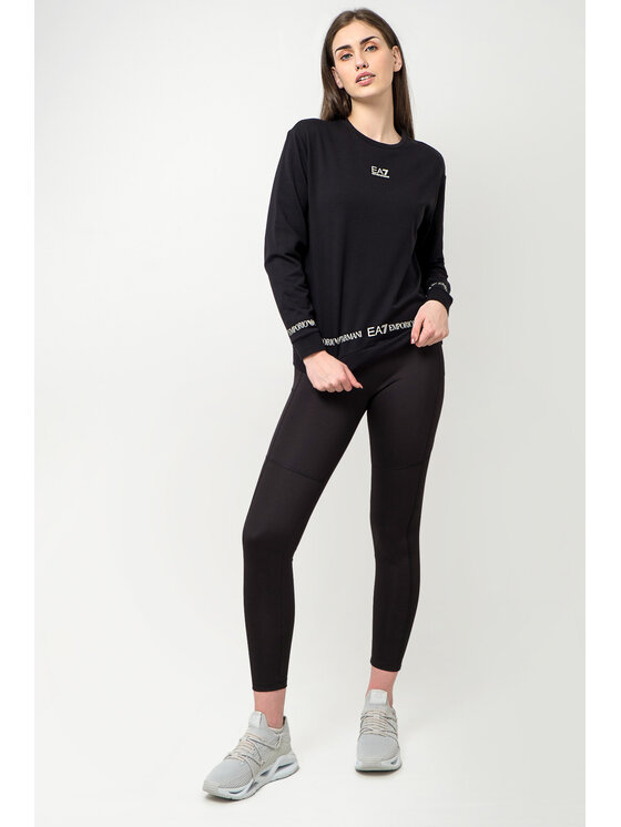 Legginsy EA7 Emporio Armani, Rozmiar L, Czarne, 6LTP63-TJGSZ-1200 R. XL
