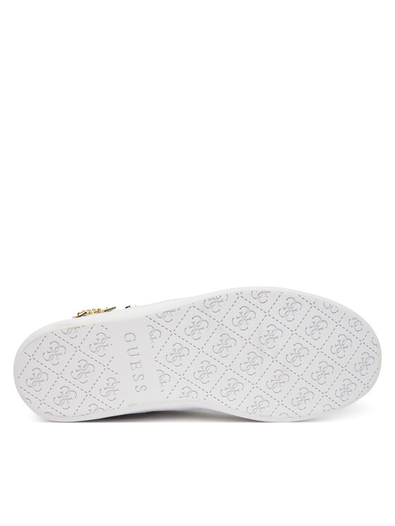 Guess Guess Sneakersy FLTNAO LEA12 Biały