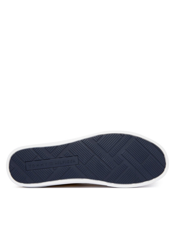 Tommy Hilfiger Tommy Hilfiger Tenisice Th Vulc Cup Long Lace Canvas FM0FM05874 Žuta