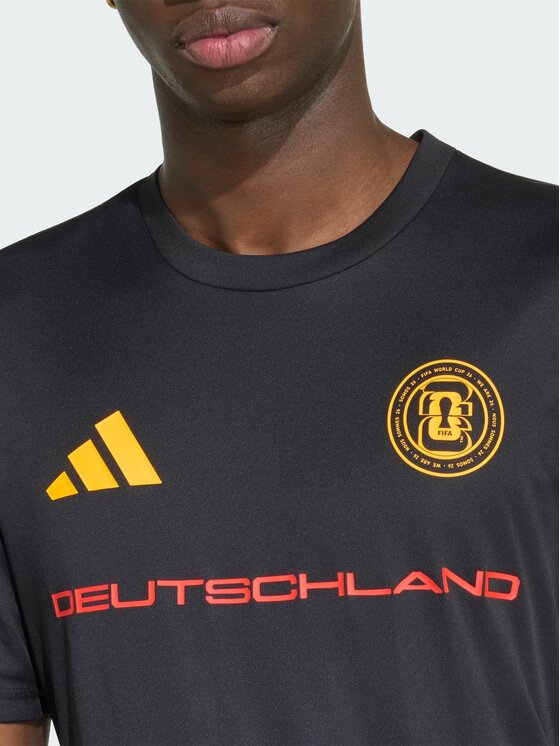 adidas adidas Koszulka techniczna FIFA World Cup 26™ Germany Czarny Regular Fit
