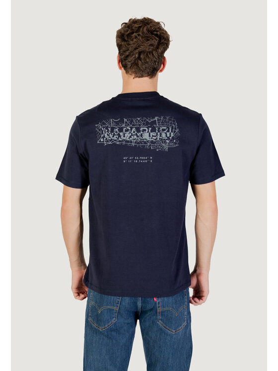 Napapijri Napapijri T-shirt S-TURRACH SS Blu Casual Fit