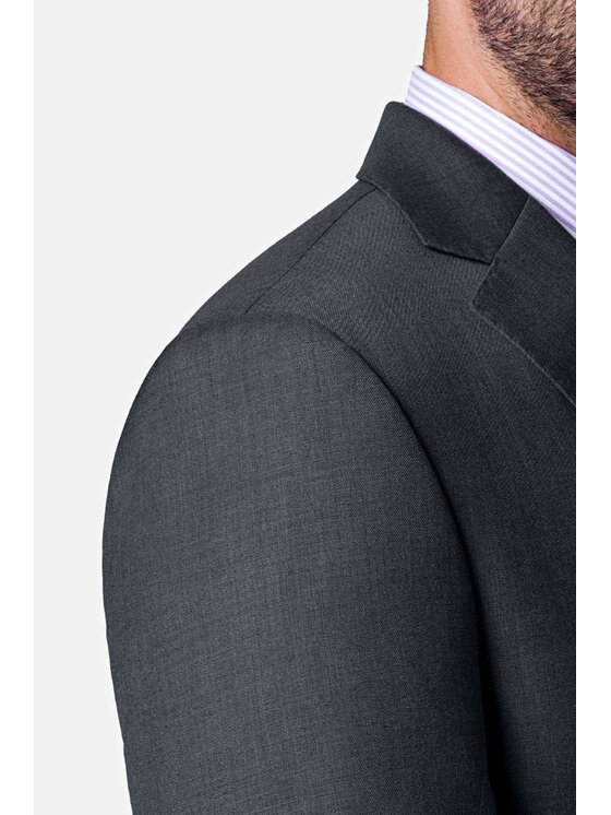 Lancerto Lancerto Garnitur Fremont GA001124000002 Szary Slim Fit
