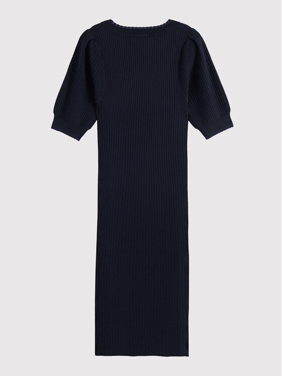 Scotch & Soda Scotch & Soda Strickkleid 168555 Dunkelblau Regular Fit