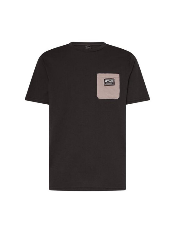 Oakley Oakley T-Shirt FOA403729 Czarny Regular Fit