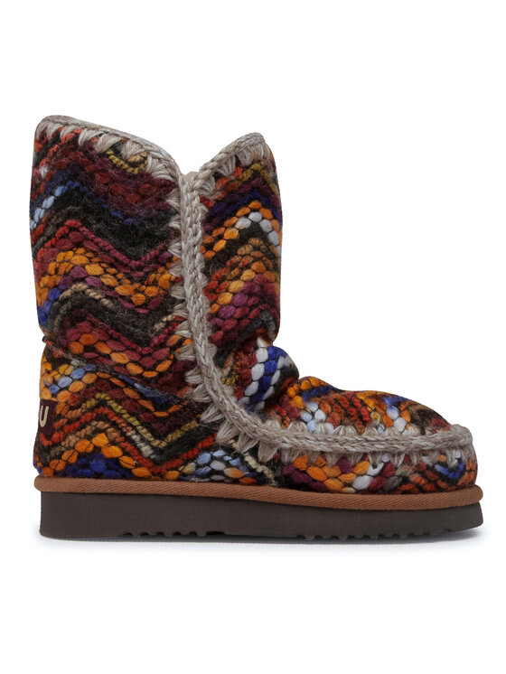 Mou Mou Pantofi Eskimo 24 Wool Fabric FW101017K Colorat