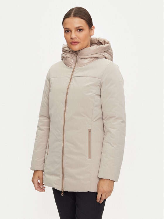 Geox Geox Kurtka zimowa Zosma W4628A TC191 F1798 Beżowy Regular Fit