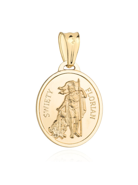 Fugart Fugart Naszyjnik Święty Florian FUG5-9-M00098-2 Złoty