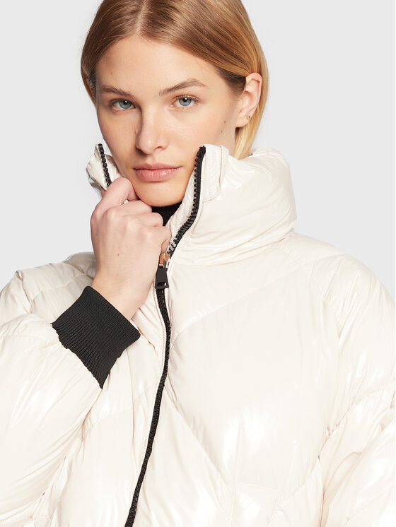 Weekend Max Mara Weekend Max Mara Μπουφάν πουπουλένιο Ernesta 54860423 Λευκό Regular Fit