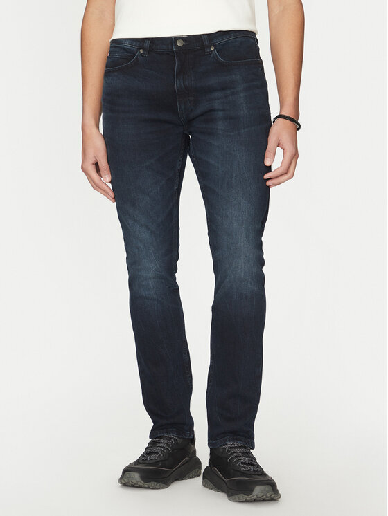 HUGO HUGO Дънки 50530581 Тъмносин Extra Slim Fit