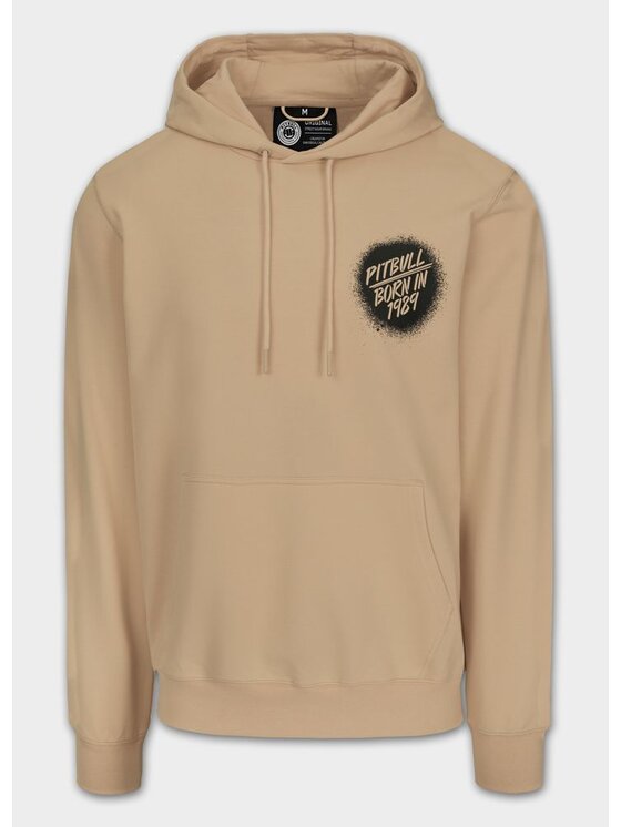 PITBULL PITBULL Bluza GRAFFITI Beżowy Regular Fit