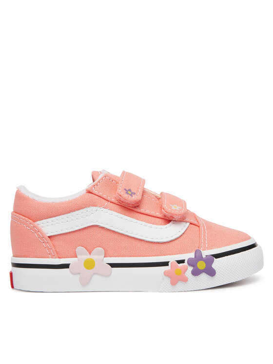 Vans Teniși Old Skool V Flower VN000Z5XGSB1 Coral