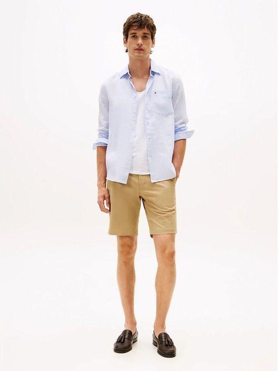 Tommy Hilfiger Tommy Hilfiger Camicia 89850 Verde Regular Fit