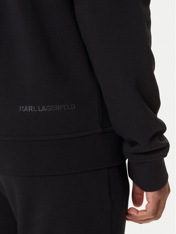 KARL LAGERFELD KARL LAGERFELD Mikina 705751 500900 Čierna Regular Fit