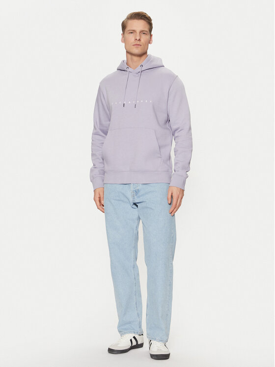 Jack&Jones Jack&Jones Majica dugih rukava Star 12233972 Ljubičasta Relaxed Fit