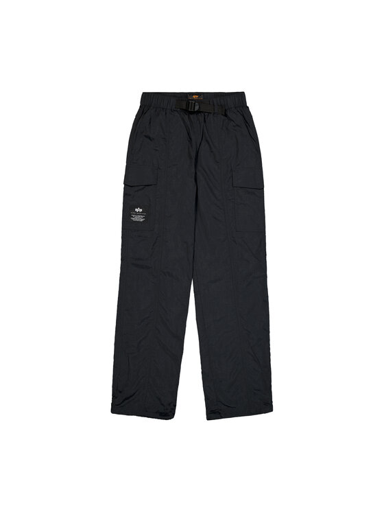 Alpha Industries Alpha Industries Spodnie cargo Nylon Cargo Pant Czarny Straight Leg