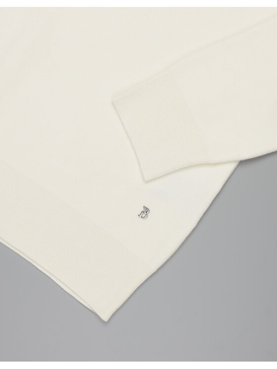 Borgio Borgio Sweter dugenta_e Écru Classic Fit