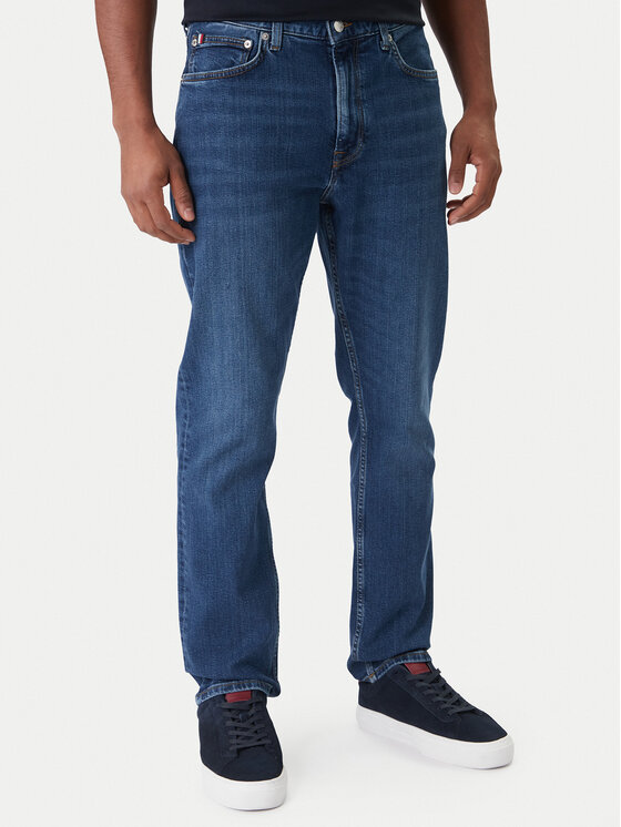 Tommy Hilfiger Tommy Hilfiger Blugi Mercer MW0MW39037 Albastru Regular Fit