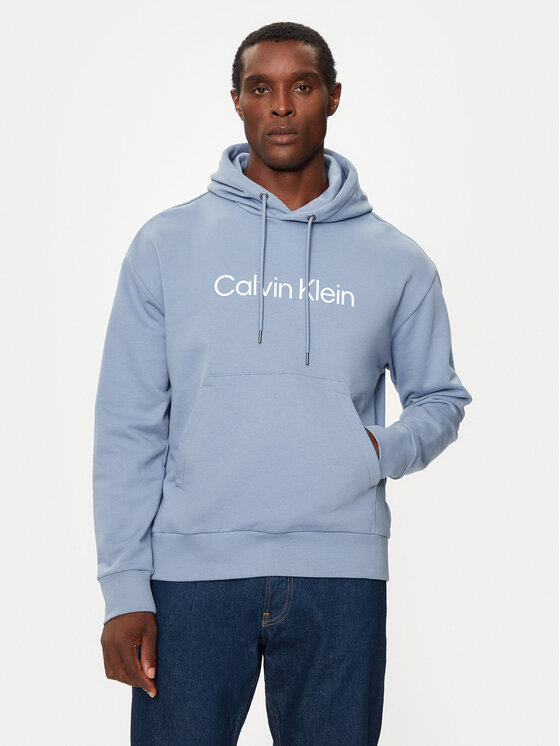 Calvin Klein Mikina Hero K10K111345 Modrá Comfort Fit