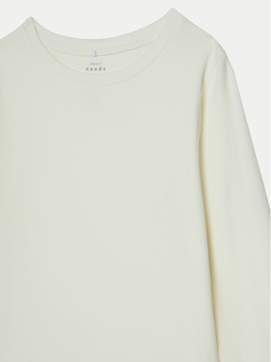 NAME IT NAME IT Blusa 13238698 Écru Regular Fit