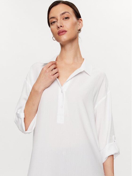 Tatuum Tatuum Bluza Balea T2314.048 Bela Relaxed Fit
