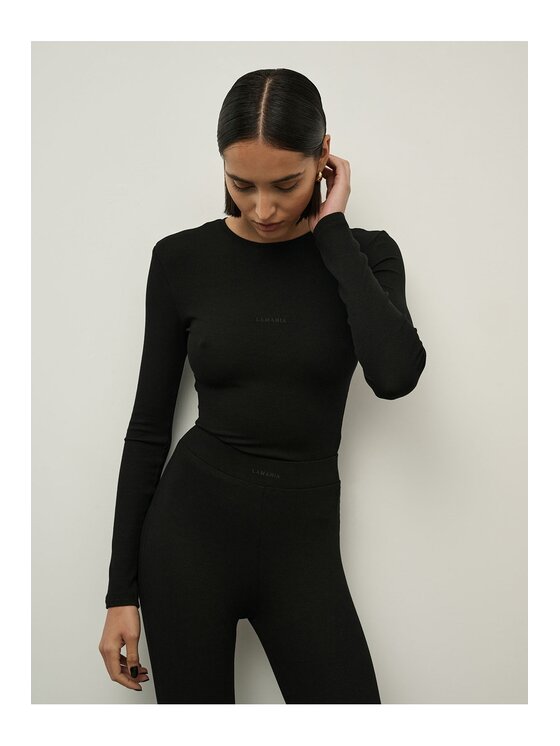 La Mania La Mania Longsleeve GIN 2 Czarny Active Fit