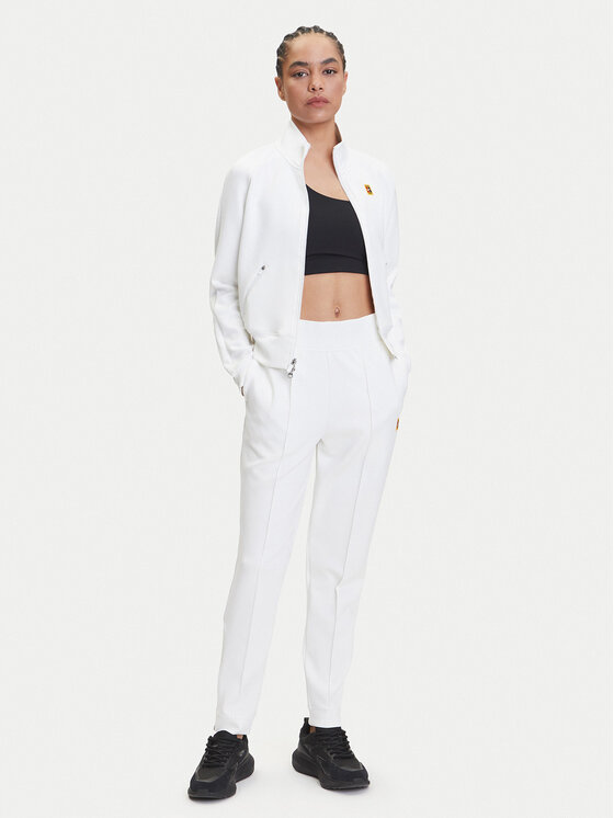 Nike Nike Παντελόνι φόρμας Court DA4722 Λευκό Slim Fit