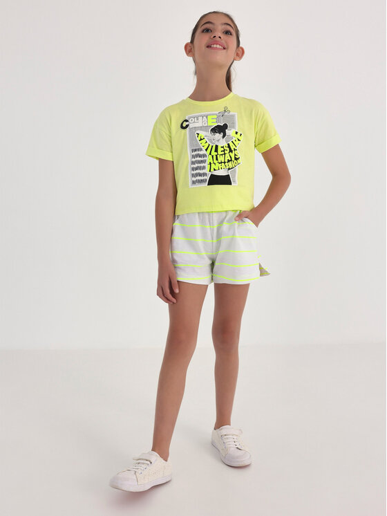 Mayoral Mayoral T-Shirt 6057 Żółty