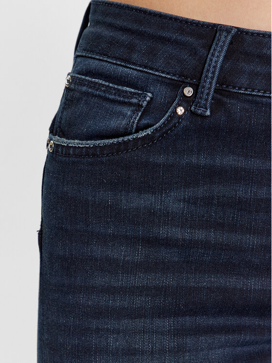 Fracomina Fracomina Jeans hlače FP23WV8000D40802 Mornarsko modra Slim Fit