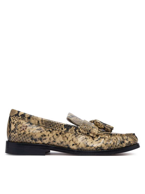 Tommy Hilfiger Mocasini Th Loafer Tassel Snake FW0FW09500 Bej