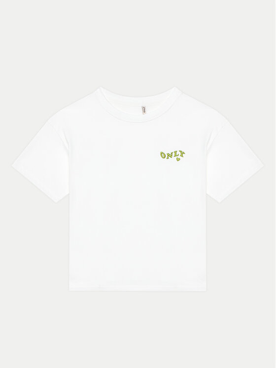 Kids ONLY Kids ONLY T-Shirt Maiken 15313877 Bílá Regular Fit