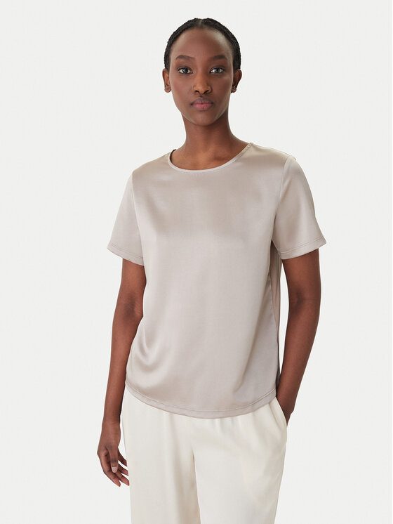 Weekend Max Mara Weekend Max Mara Bluse Zona 2615941011 Beige Relaxed Fit