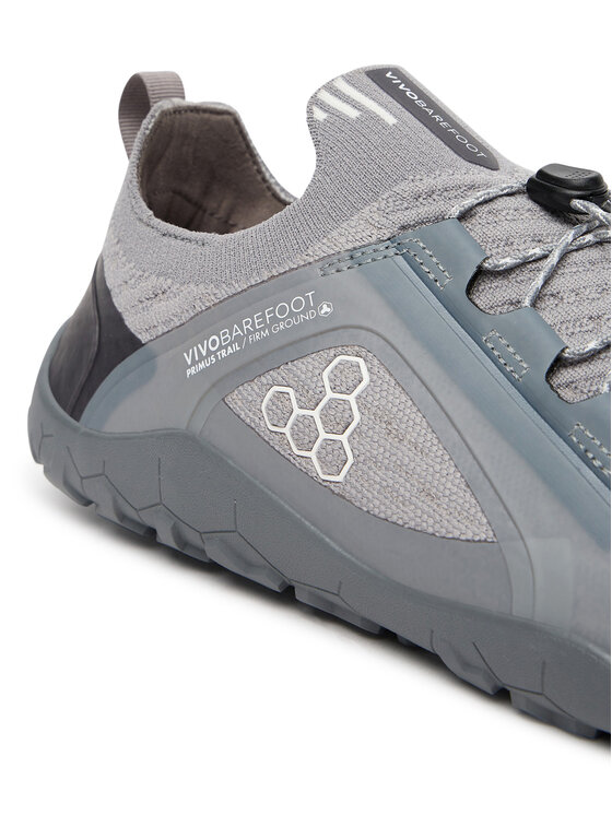 Vivo Barefoot Vivo Barefoot Tenisice za trčanje Primus Trail Knit Fg 309099 Siva