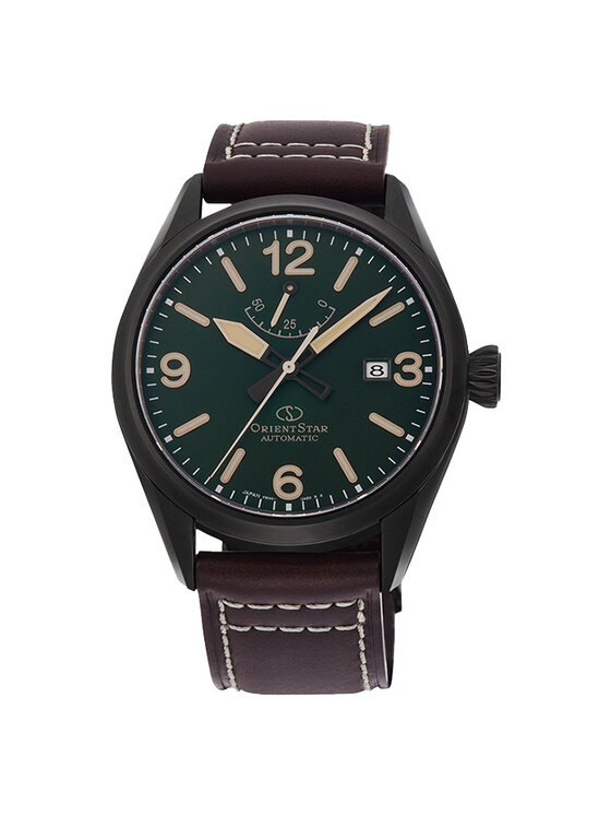 Orient Star Orient Star Zegarek RE-AU0201E00B Brązowy