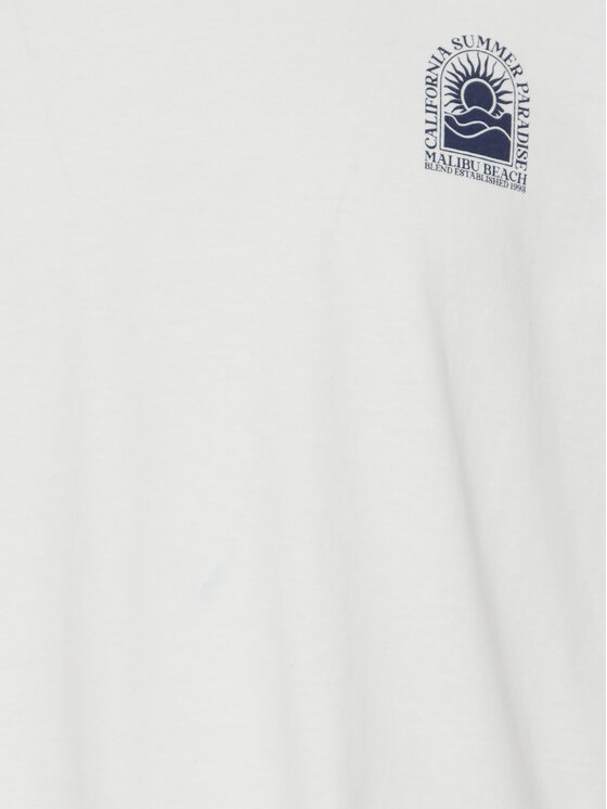 Blend Blend T-krekls 20716481 Balts Regular Fit