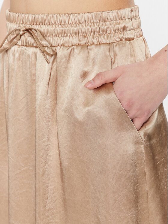 Max Mara Leisure Max Mara Leisure Fustă midi Freda 23310102 Auriu Regular Fit