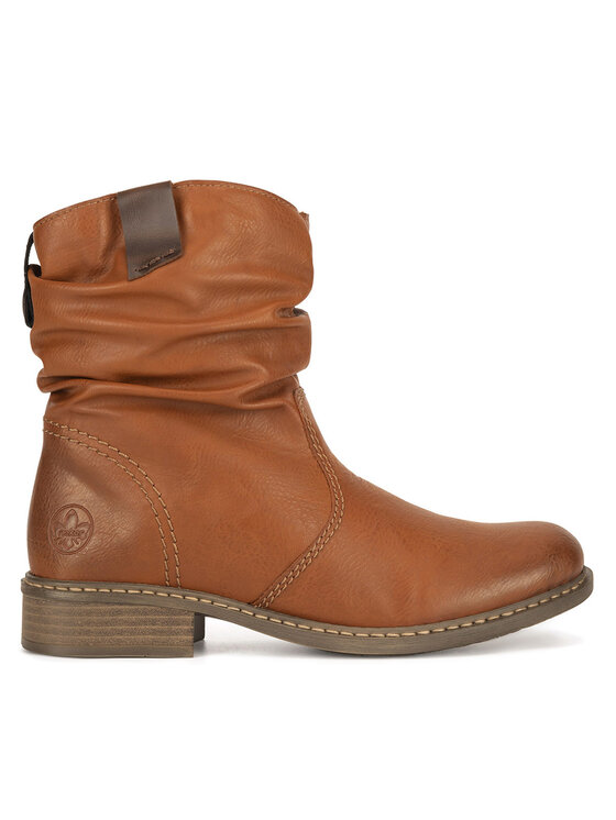 Rieker Rieker Polokozačky Z4180-22 Hnědá