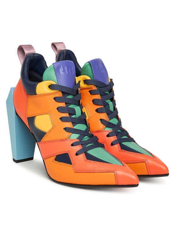 United Nude United Nude Κλειστά παπούτσια Gem Sneaker Hi 1096392116 Πορτοκαλί