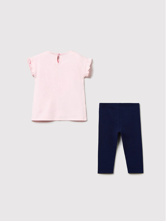 OVS OVS Набір футболка та легінси DISNEY 1487486 Рожевий Regular Fit