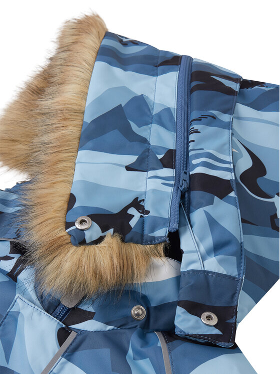 Reima Reima Зимен детски гащеризон Lappi 5100129C Син Regular Fit