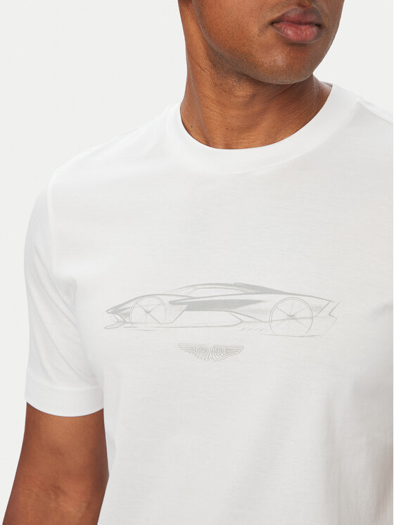 BOSS BOSS T-Shirt C-Taut 181 50570435 Weiß Regular Fit