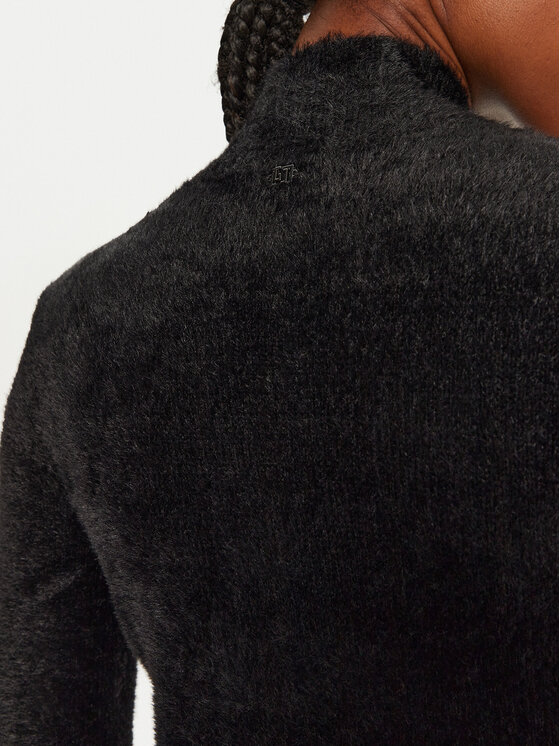 Gaudi Gaudi Kootud kleit 421BD13006 Must Regular Fit