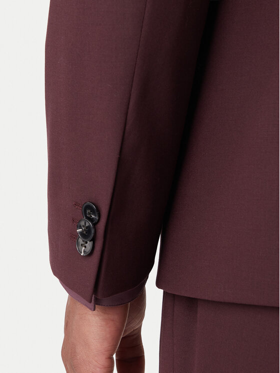 HUGO HUGO Kostiumas Arti-Hesten253X 50544524 Ruda Extra Slim Fit