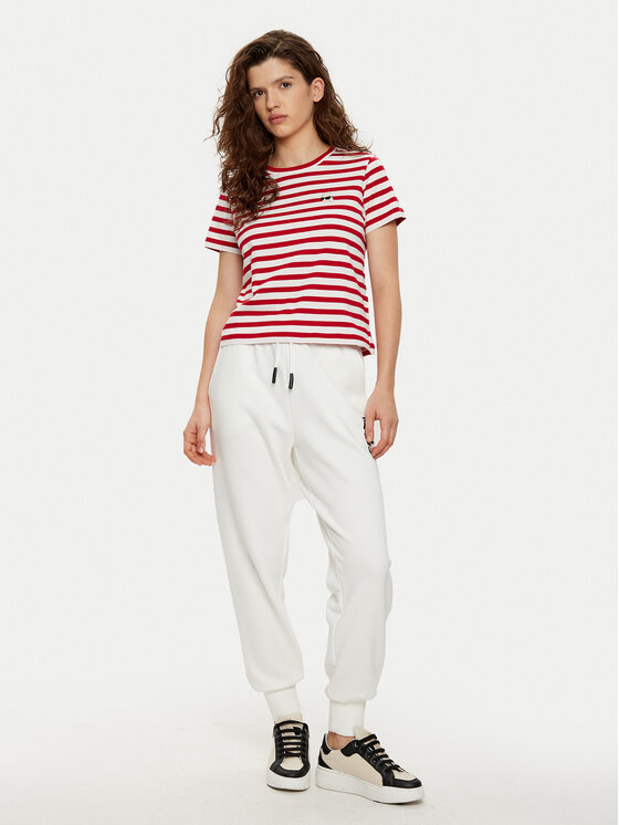 KARL LAGERFELD KARL LAGERFELD Póló A1W17099 Piros Regular Fit