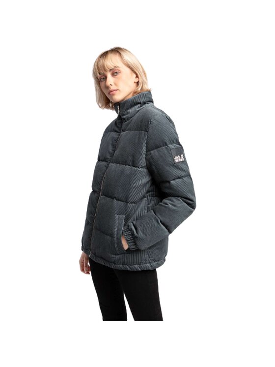 Jack Wolfskin Jack Wolfskin Giacca di transizione NATURE CORDUROY JACKET W 1206171_1268 Grigio Classic Fit