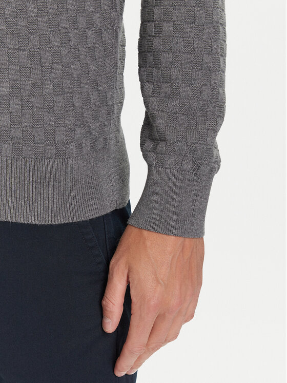 Gant Gant Strickjacke 8030263 Grau Regular Fit
