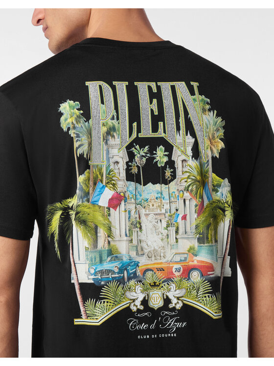 PHILIPP PLEIN PHILIPP PLEIN T-Shirt 24929 Czarny Regular Fit
