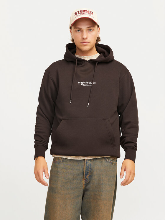 Férfi Pulóver Jack&Jones, Méret: XL, Barna, Vesterbro 12241687