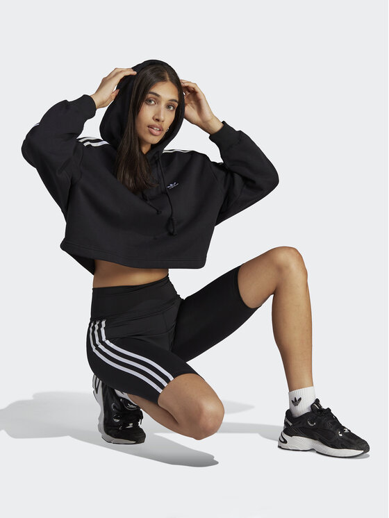 adidas adidas Mikina IB7388 Černá Relaxed Fit